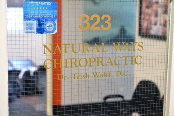 Chiropractic Roseville MN Office Door